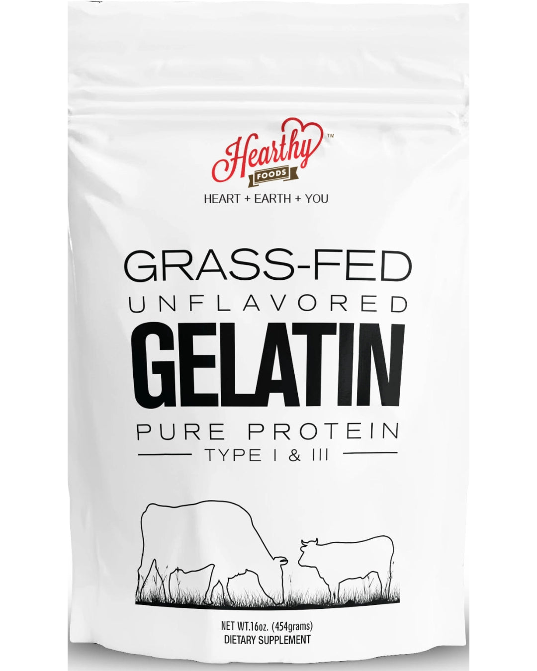 Gelatin Powder, Grass Fed