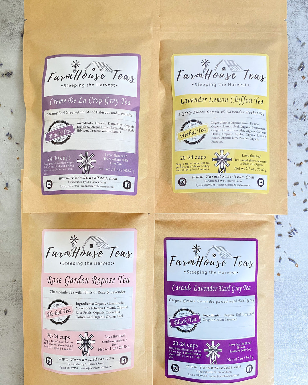 Lovely Lavender Box | Grow, Create & Sip - Farmhouse Teas