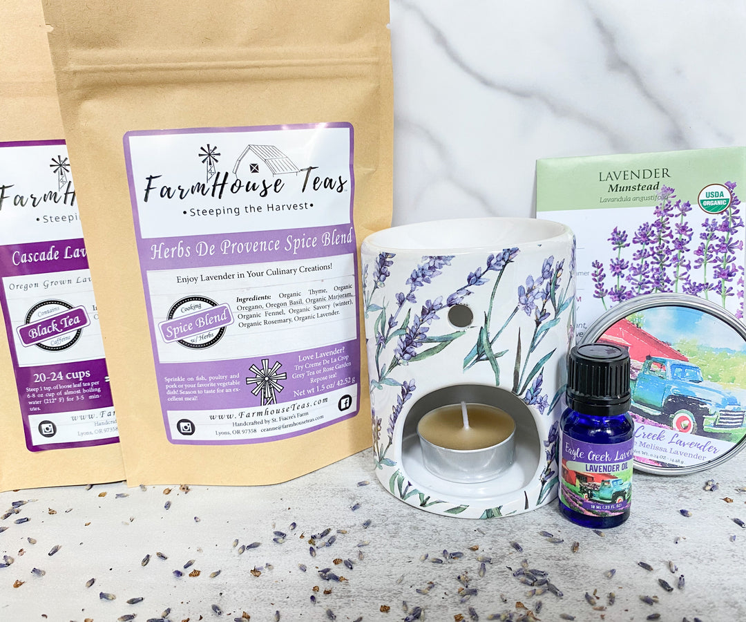 Lovely Lavender Box | Grow, Create & Sip - Farmhouse Teas