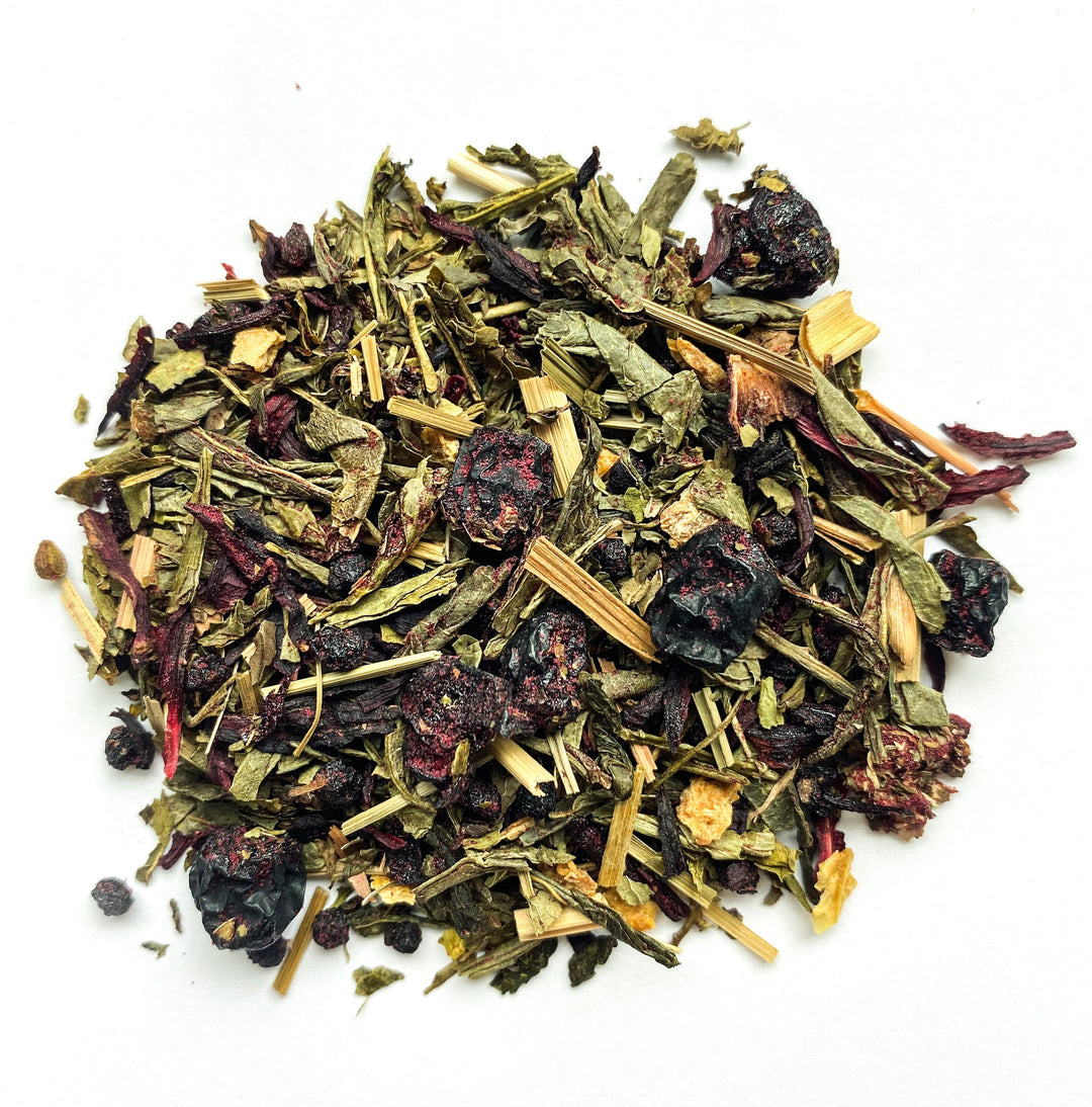 Bonafide Blueberry Green Tea - Farmhouse Teas