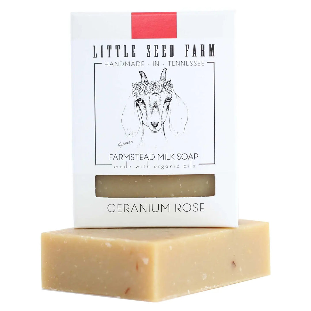 Geranium Rose Bar | Little Seed Farm