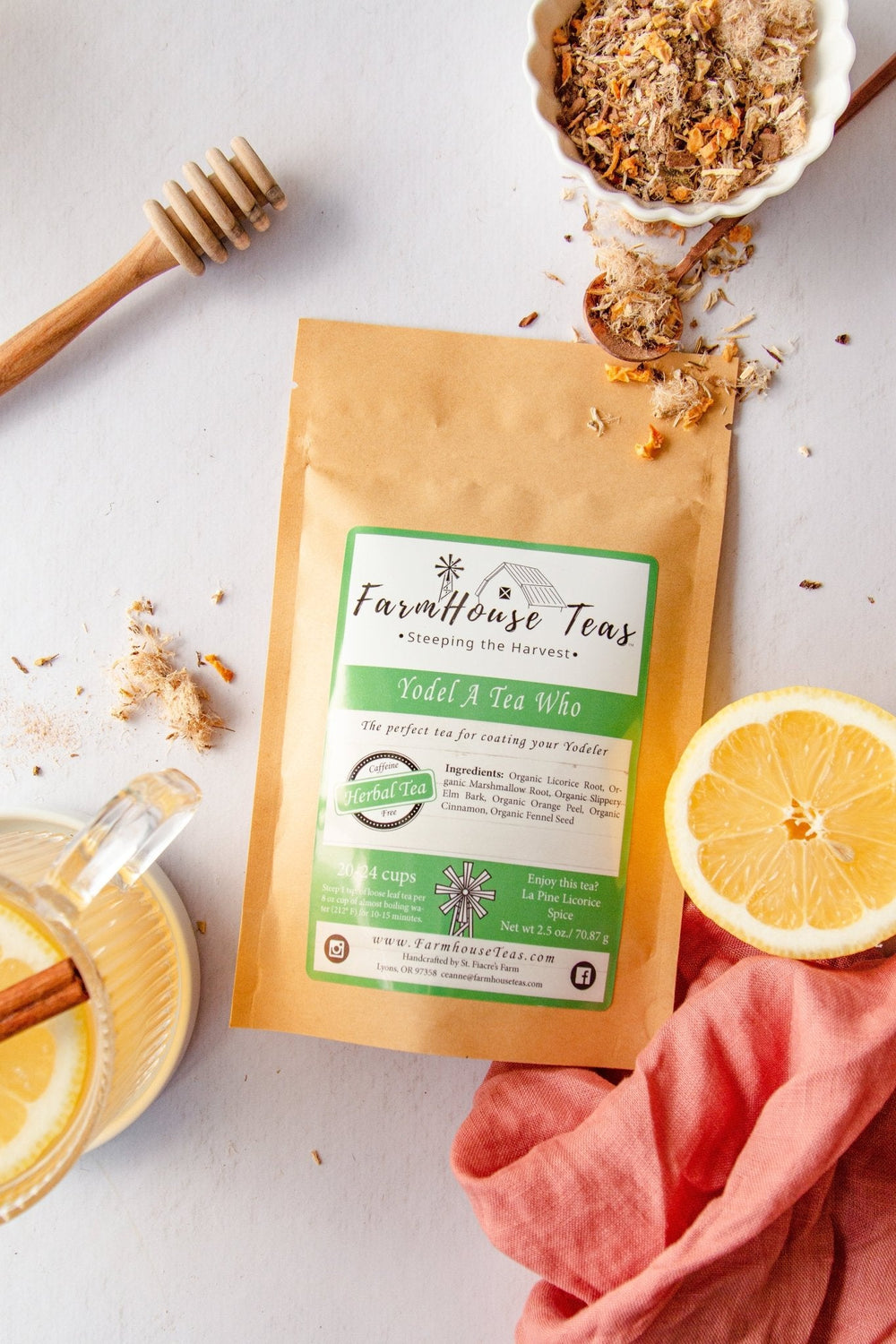 Yodel A Tea Who Organic Tea Blend - Farmhouse Teas